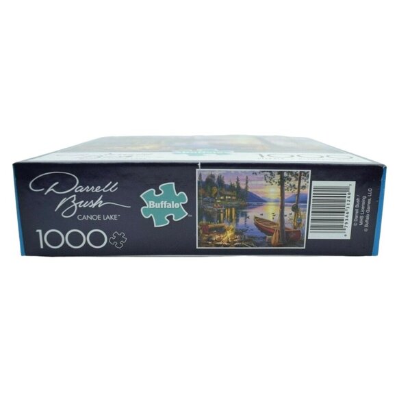 Buffalo Games Darrell Bush Canoe Lake Scenic View 1000 Piece Jigsaw Puzzle New - Picture 5 of 6
